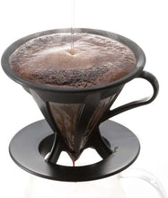 Įkelti vaizdą į galerijos rodinį, HARIO V60 CAFEOR DRIPPER 02 BLACK