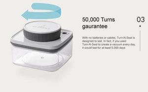 ANKOMN Turn-N-Seal VAKUUMIĖ TALPYKLA 1200ML
